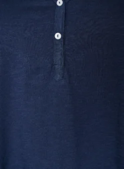 FLASH - T-Shirt mit Knopfleiste