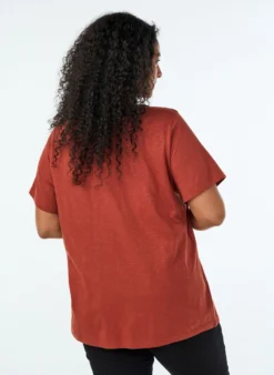 FLASH - T-Shirt mit Knopfleiste