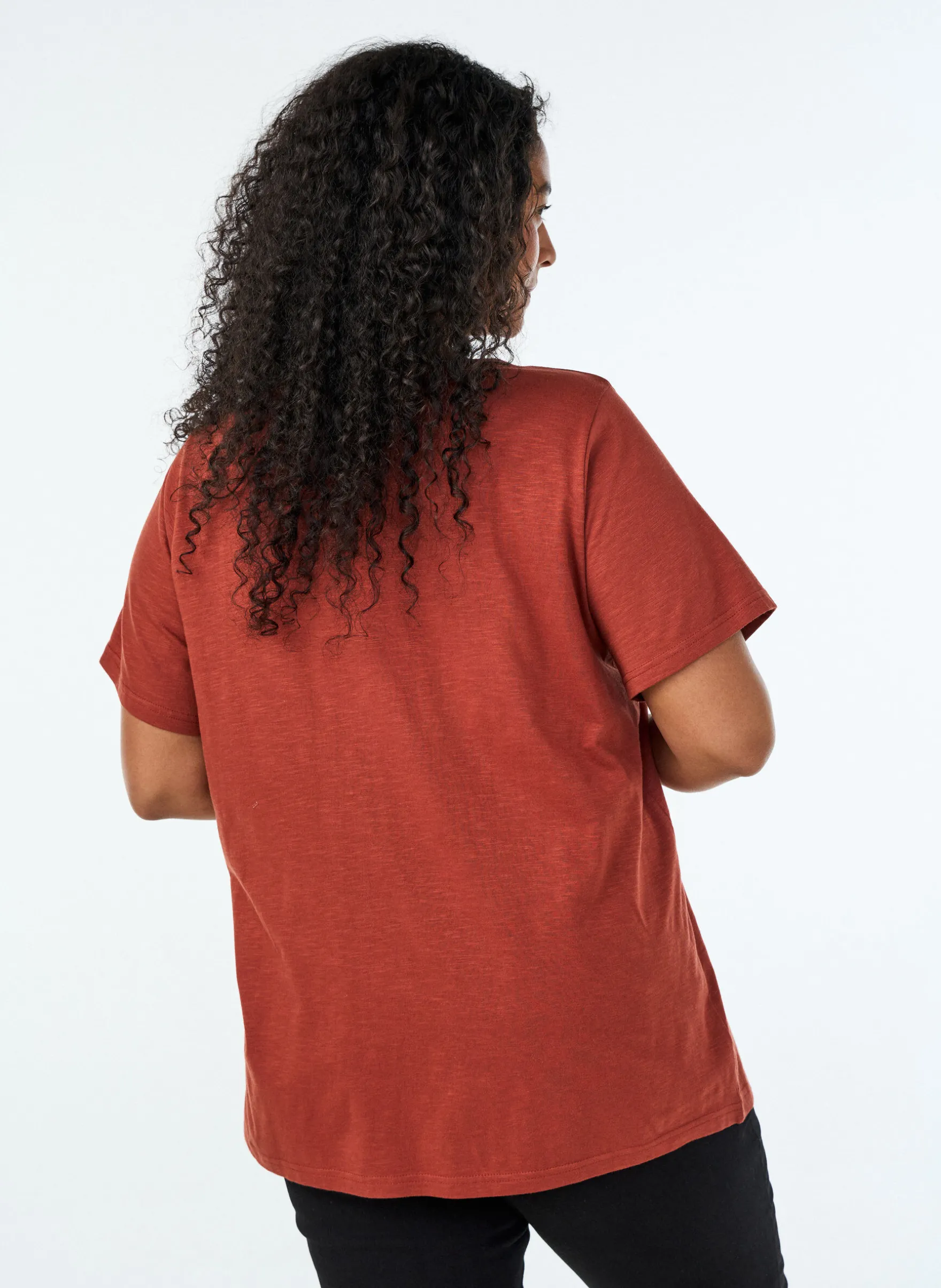 FLASH - T-Shirt mit Knopfleiste