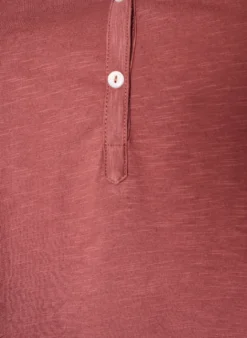 FLASH - T-Shirt mit Knopfleiste
