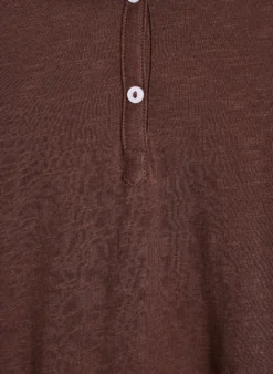 FLASH - T-Shirt mit Knopfleiste