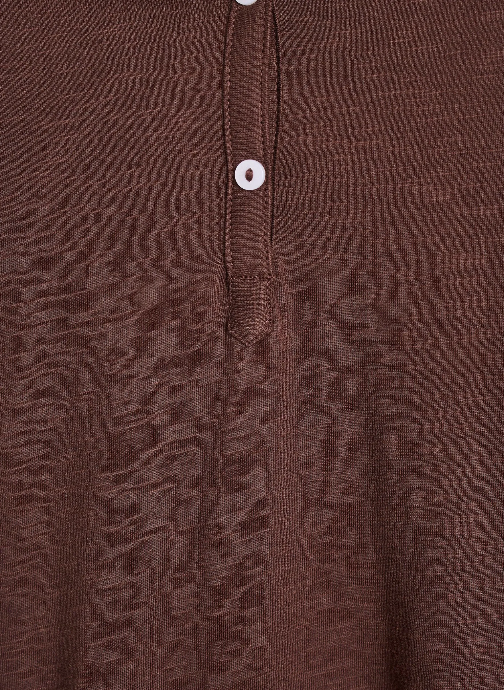 FLASH - T-Shirt mit Knopfleiste