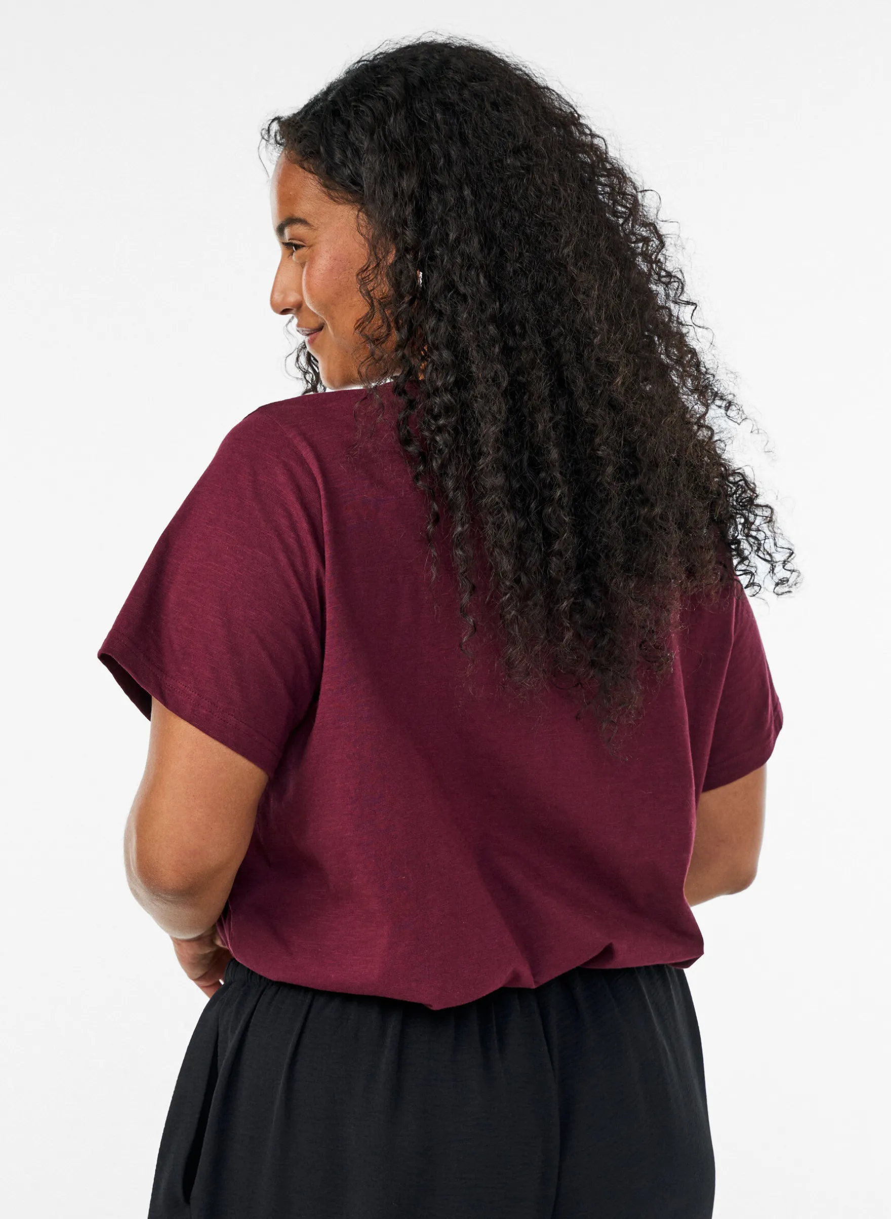 FLASH - T-Shirt mit Knopfleiste