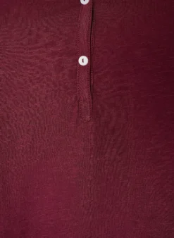 FLASH - T-Shirt mit Knopfleiste