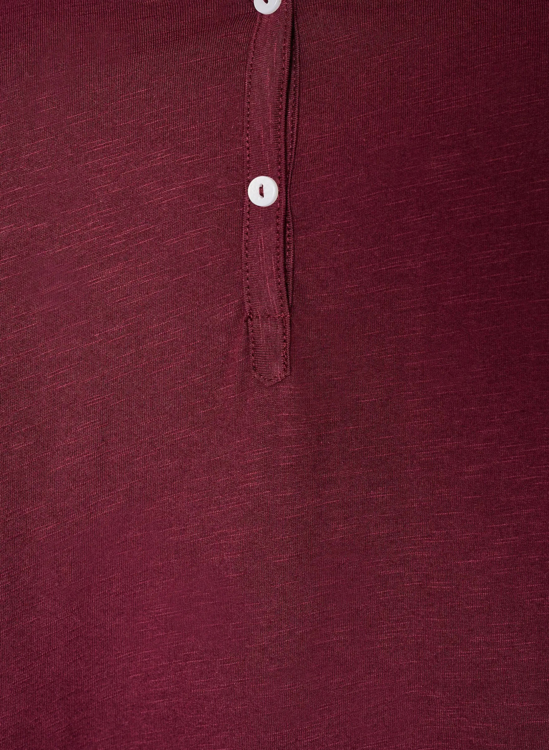 FLASH - T-Shirt mit Knopfleiste