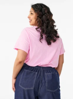 FLASH - T-Shirt mit Knopfleiste