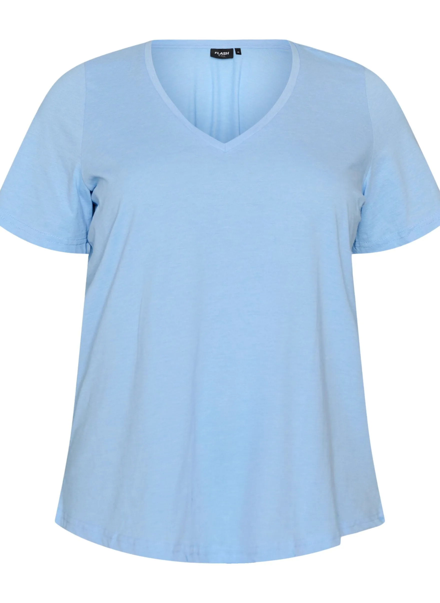 FLASH - T-Shirt mit V-Ausschnitt