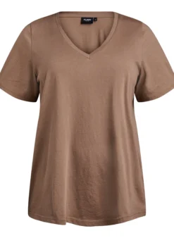 FLASH - T-Shirt mit V-Ausschnitt
