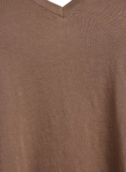 FLASH - T-Shirt mit V-Ausschnitt