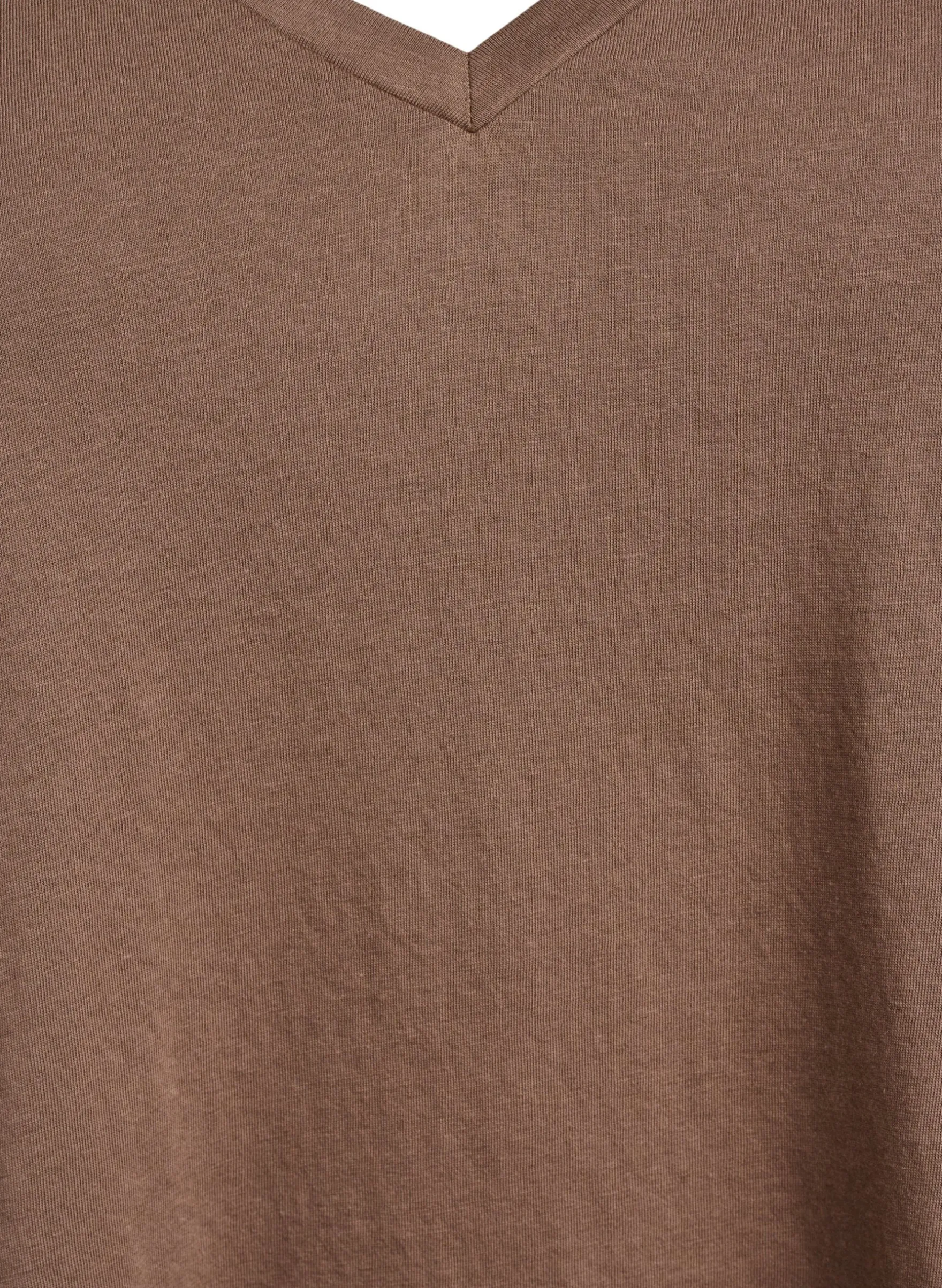 FLASH - T-Shirt mit V-Ausschnitt