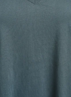 FLASH - T-Shirt mit V-Ausschnitt