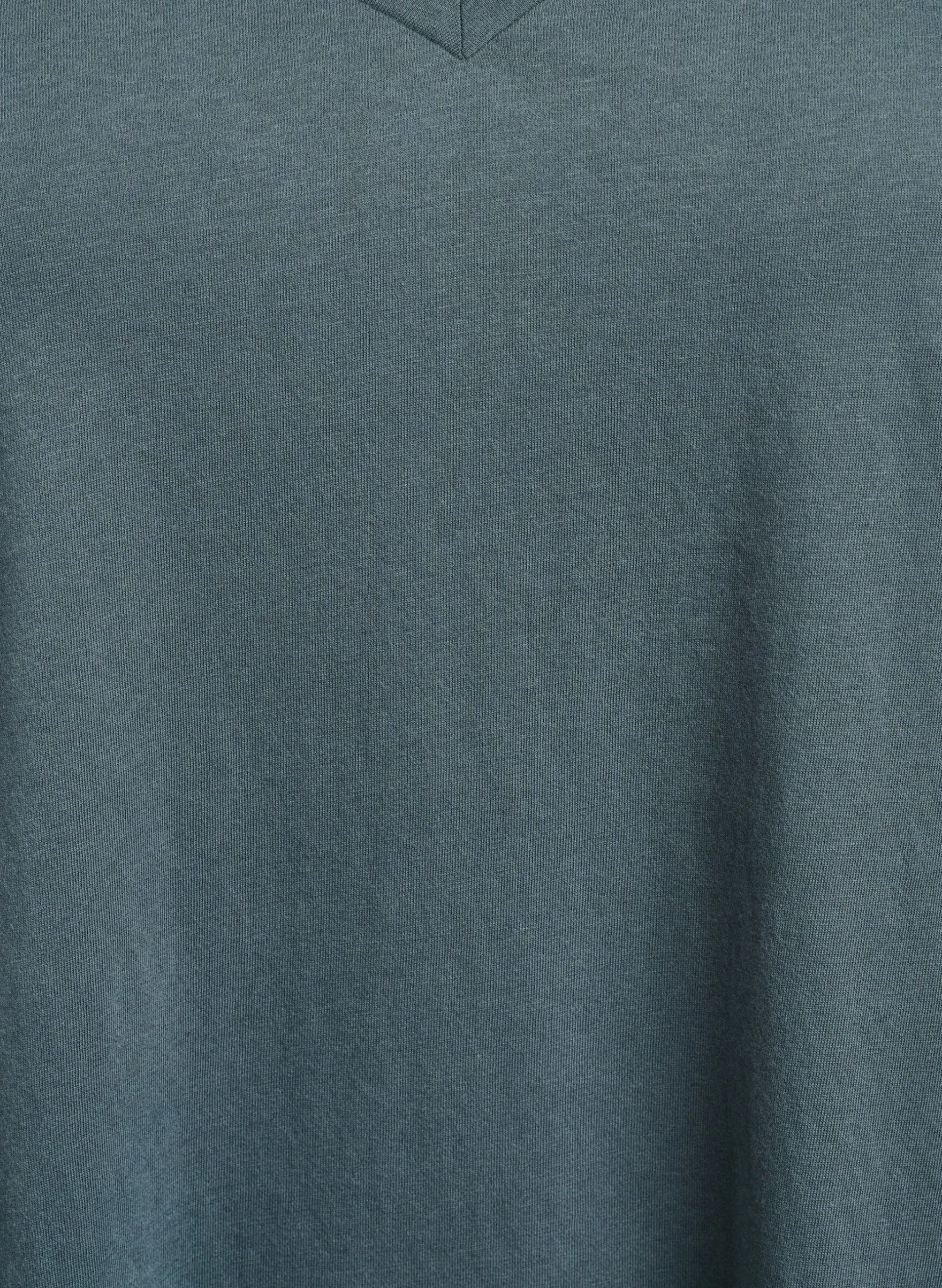 FLASH - T-Shirt mit V-Ausschnitt