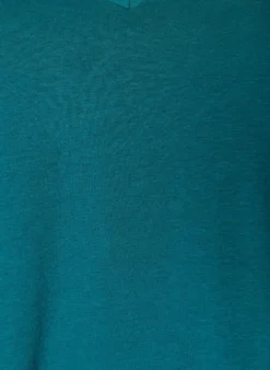 FLASH - T-Shirt mit V-Ausschnitt