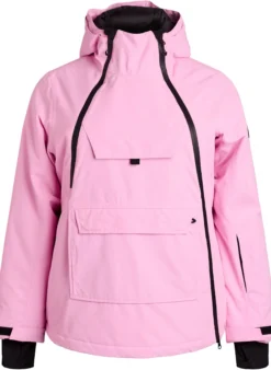 Funktionelle Skijacke mit Kapuze