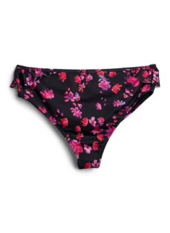 Geblümte Bikinihose im Brasilianischen Schnitt