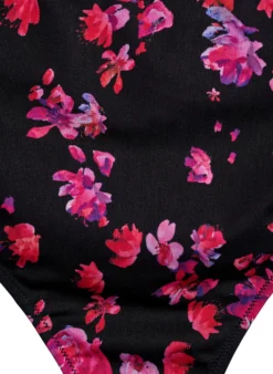 Geblümte Bikinihose im Brasilianischen Schnitt