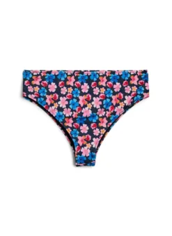 Geblümte Brazilian-Bikinihose
