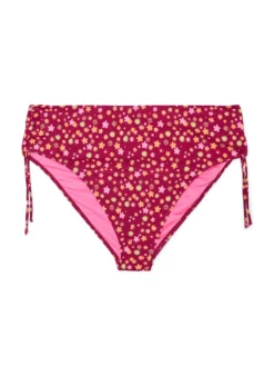 Geblümter Tai-Bikini-Slip zum Binden