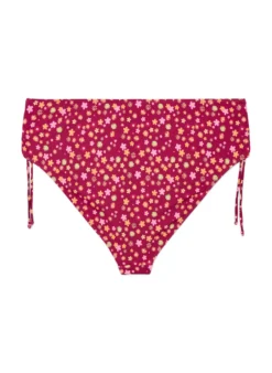Geblümter Tai-Bikini-Slip zum Binden