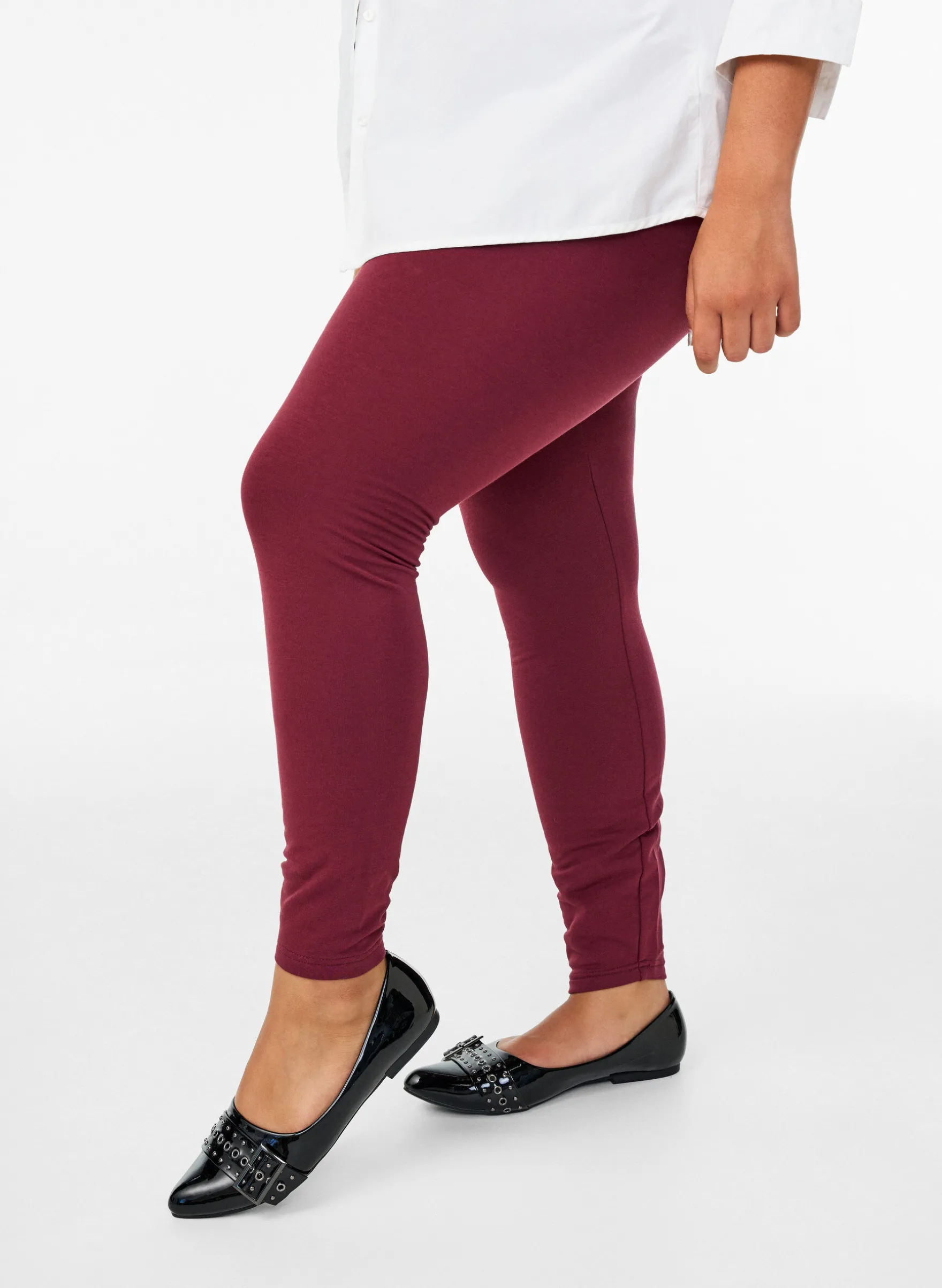 Gefütterte Baumwollleggings