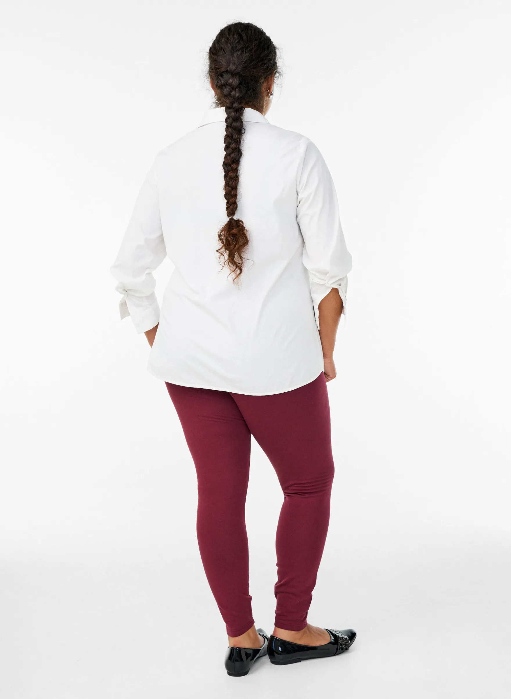 Gefütterte Baumwollleggings