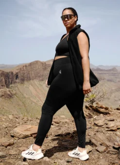 Gekürzte Basic-Trainingsleggings