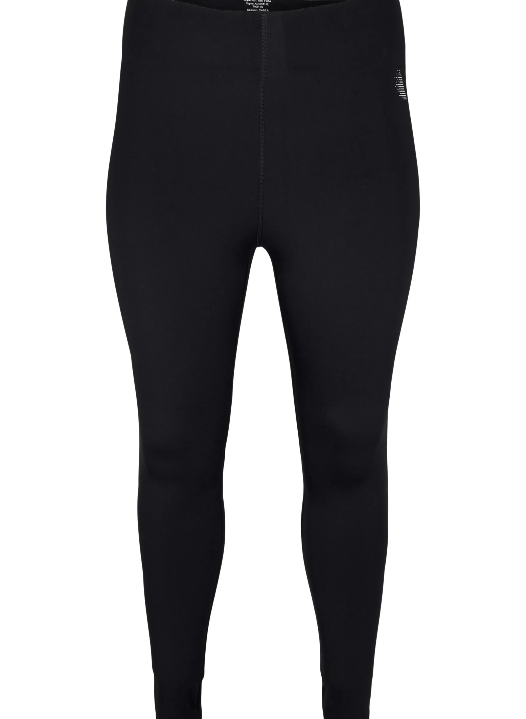 Gekürzte Trainingsstrumpfhose mit Tasche