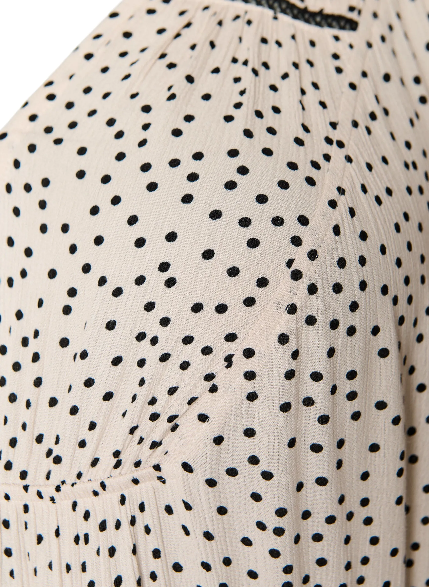Gemustertes Midikleid aus Viskose