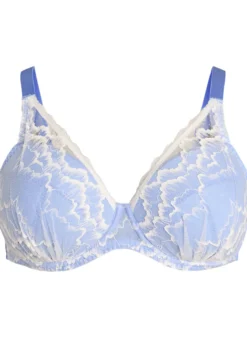 Gepolsterter BH mit Spitze und Mesh