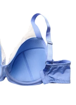 Gepolsterter BH mit Spitze und Mesh