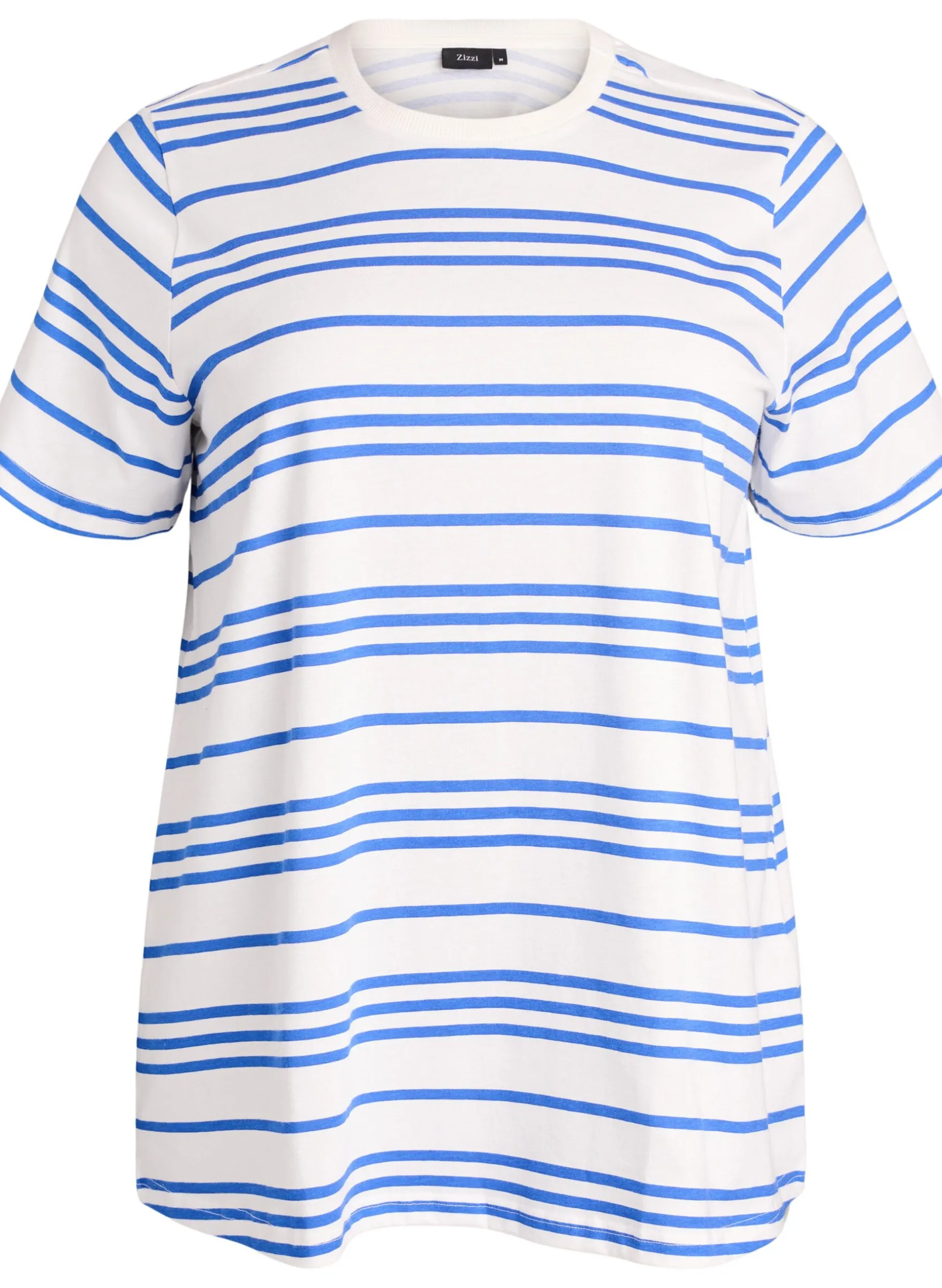 Gestreiftes T-Shirt aus Baumwolle