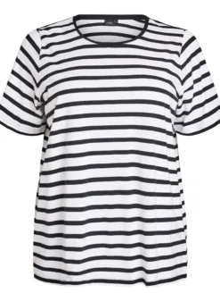 Gestreiftes T-Shirt aus Bio-Baumwolle