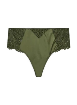 Hipster-String mit Spitze und Mikrofaser