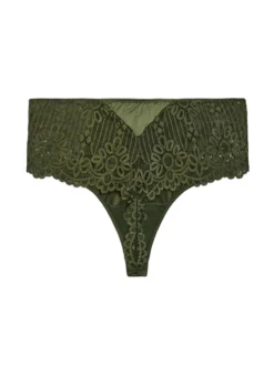 Hipster-String mit Spitze und Mikrofaser