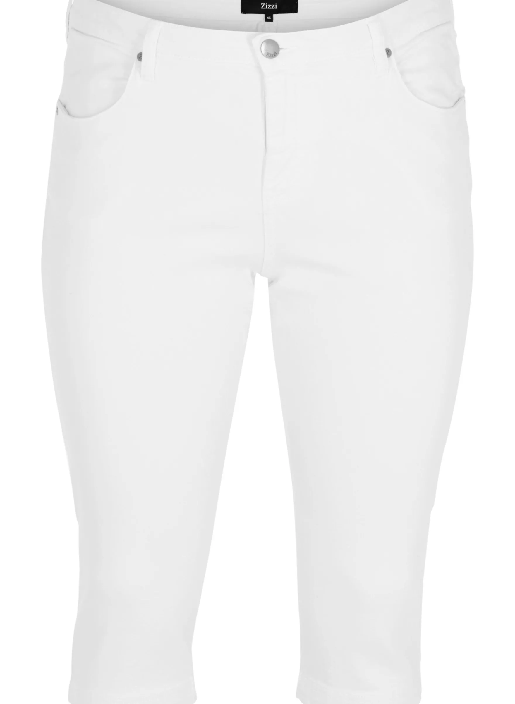 Hoch taillierte Amy Capri Jeans mit Super Slim Fit