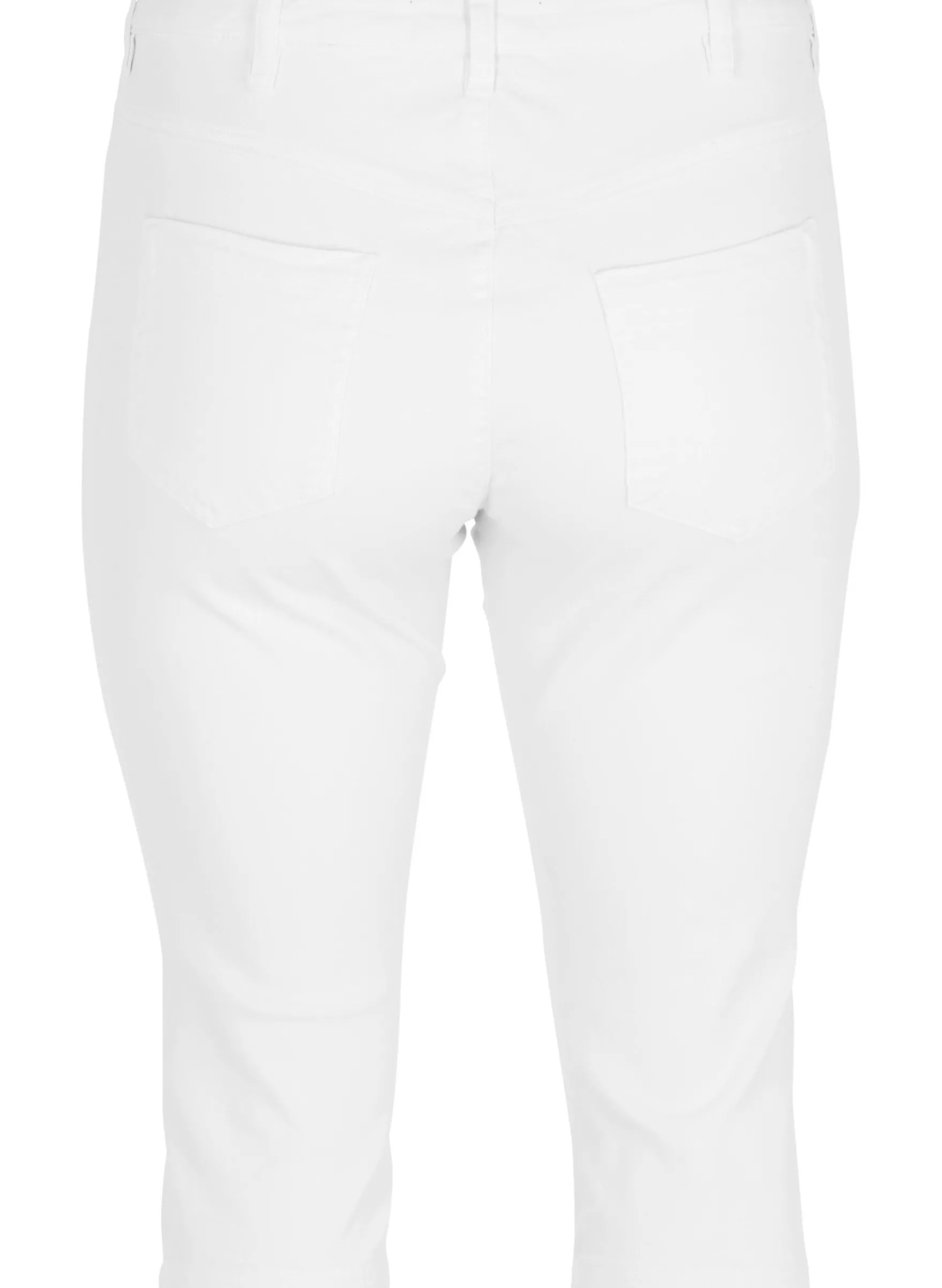 Hoch taillierte Amy Capri Jeans mit Super Slim Fit
