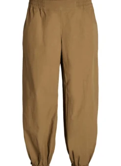 Hoch taillierte Ballonhose aus Baumwolle