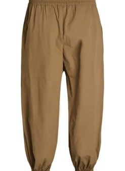 Hoch taillierte Ballonhose aus Baumwolle