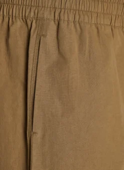 Hoch taillierte Ballonhose aus Baumwolle