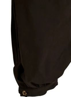 Hoch taillierte Ballonhose aus Baumwolle