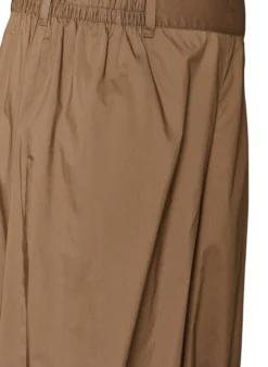 Hoch taillierte Ballonhosen mit elastischem Bund