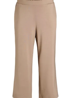 Hoch taillierte Loungehose mit geraden Beinen