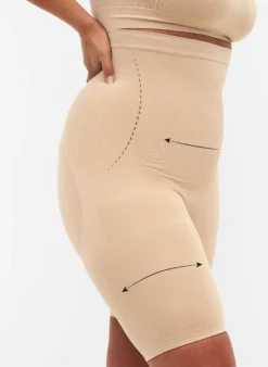 Hochtaillierte Shapewear Shorts