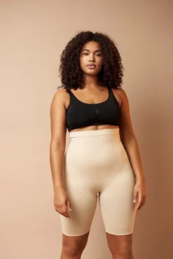 Hochtaillierte Shapewear Shorts