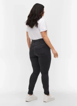 Hochtaillierte Super Slim Amy Jeans