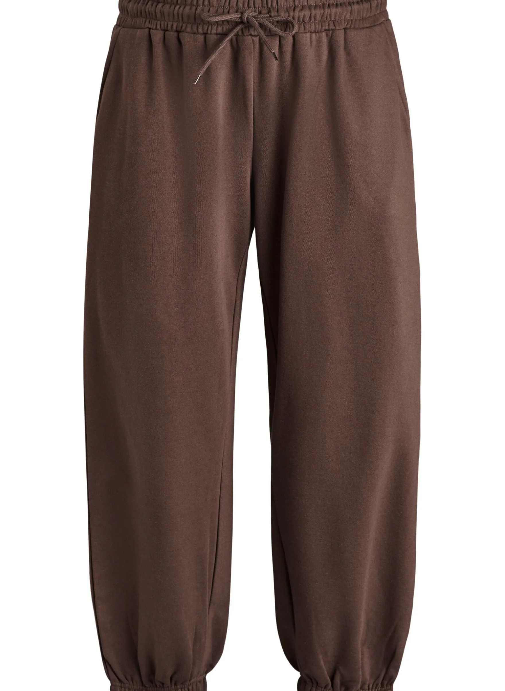 Hoch taillierte Sweatpants mit Taschen