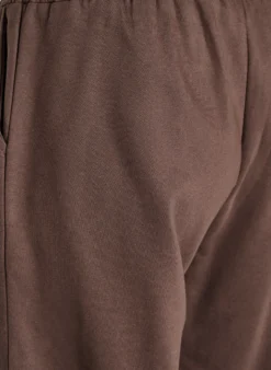 Hoch taillierte Sweatpants mit Taschen