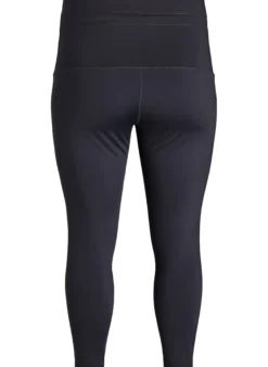 Hoch taillierte 7/8-Trainingstights mit Tasche