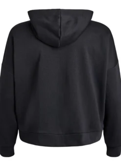 Hoodie mit Reißverschluss und Brustprint