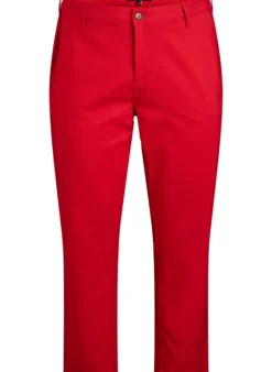 Hose mit hohem Bund und geradem Bein